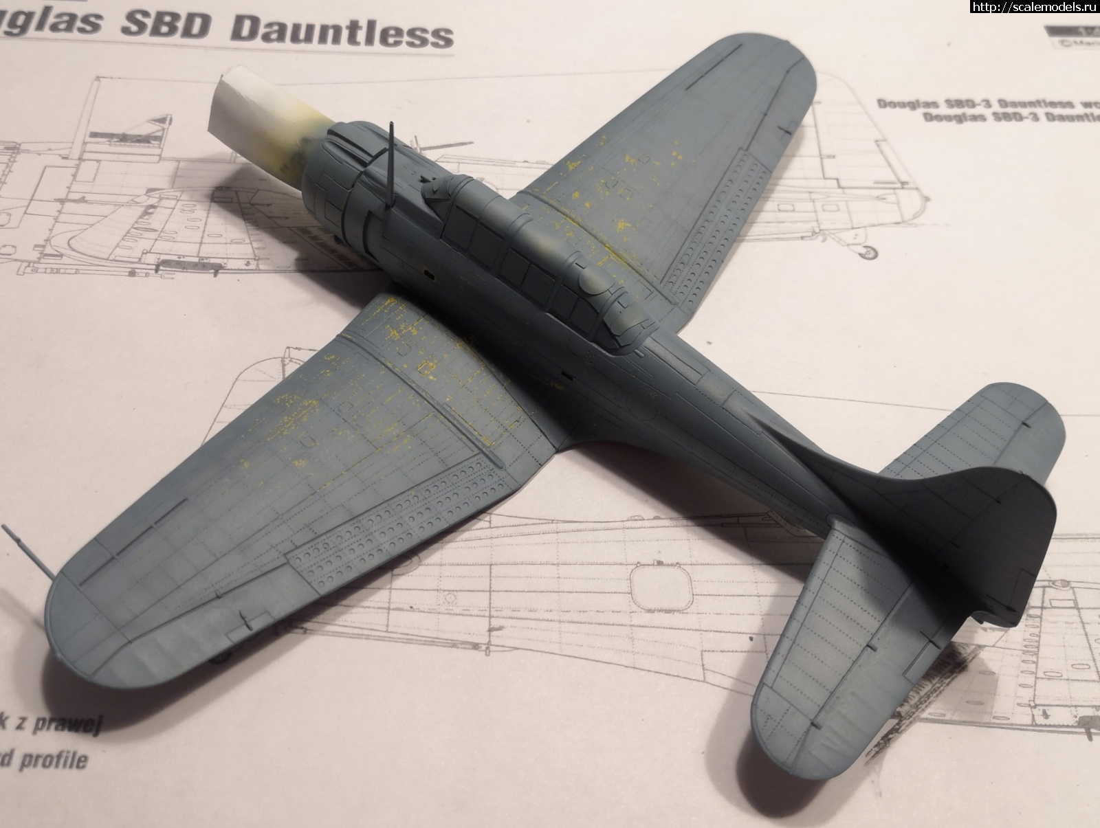 #1727173/ SBD-3 Dauntless hasegawa 1/72 .  