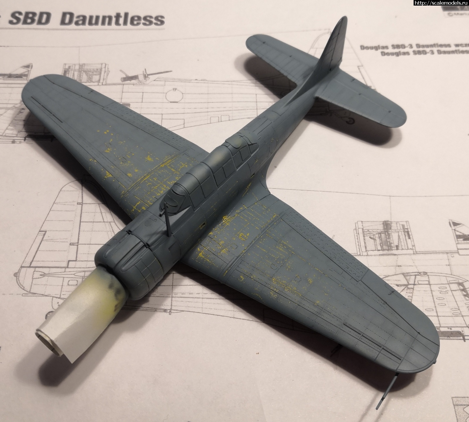 #1727173/ SBD-3 Dauntless hasegawa 1/72 .  