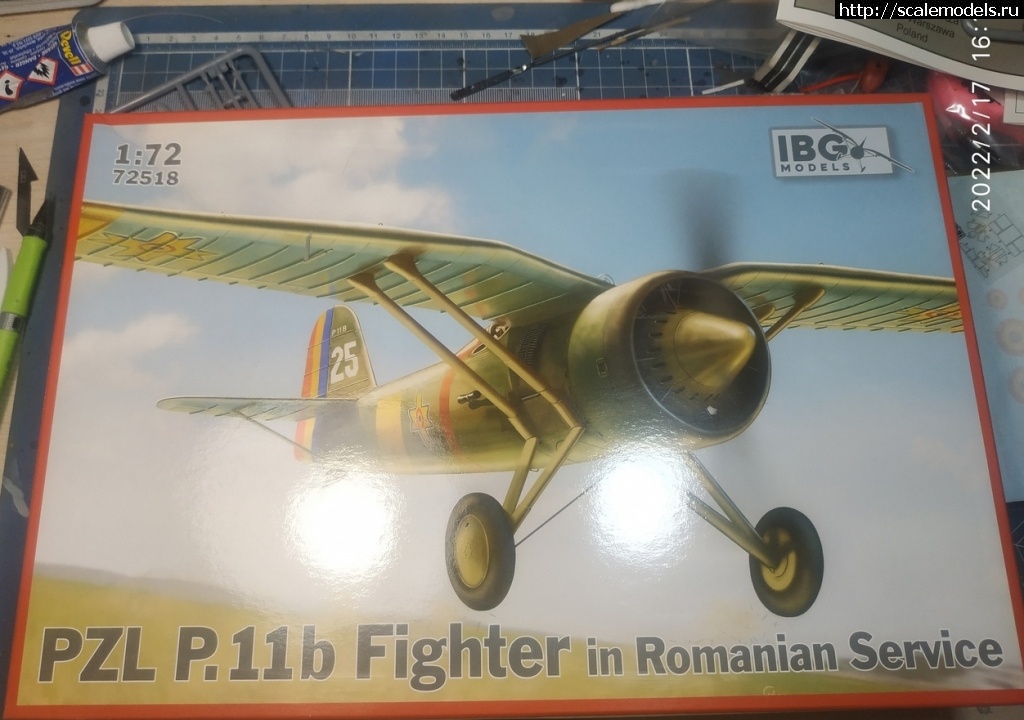 . IBG PZL-11 b.  1/72  
