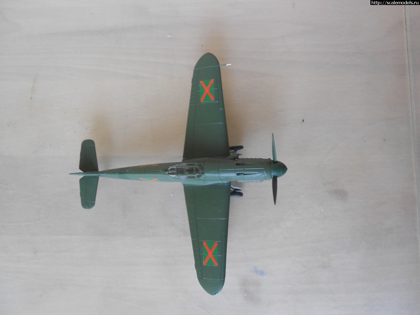 #1728410/ Bf-109G1/2 1/72 Az models WHAT IF    