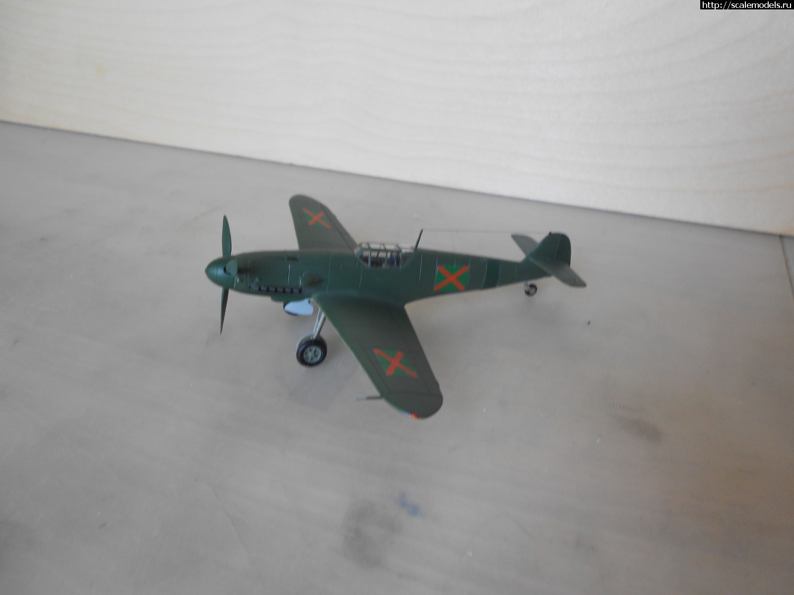 #1728410/ Bf-109G1/2 1/72 Az models WHAT IF    