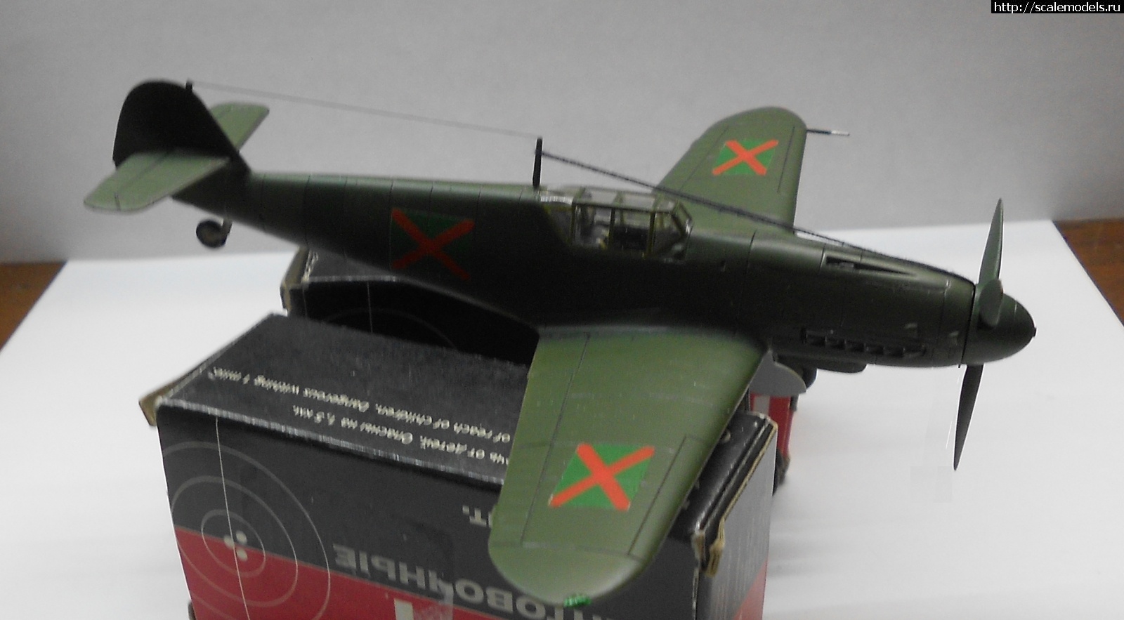 #1728410/ Bf-109G1/2 1/72 Az models WHAT IF    