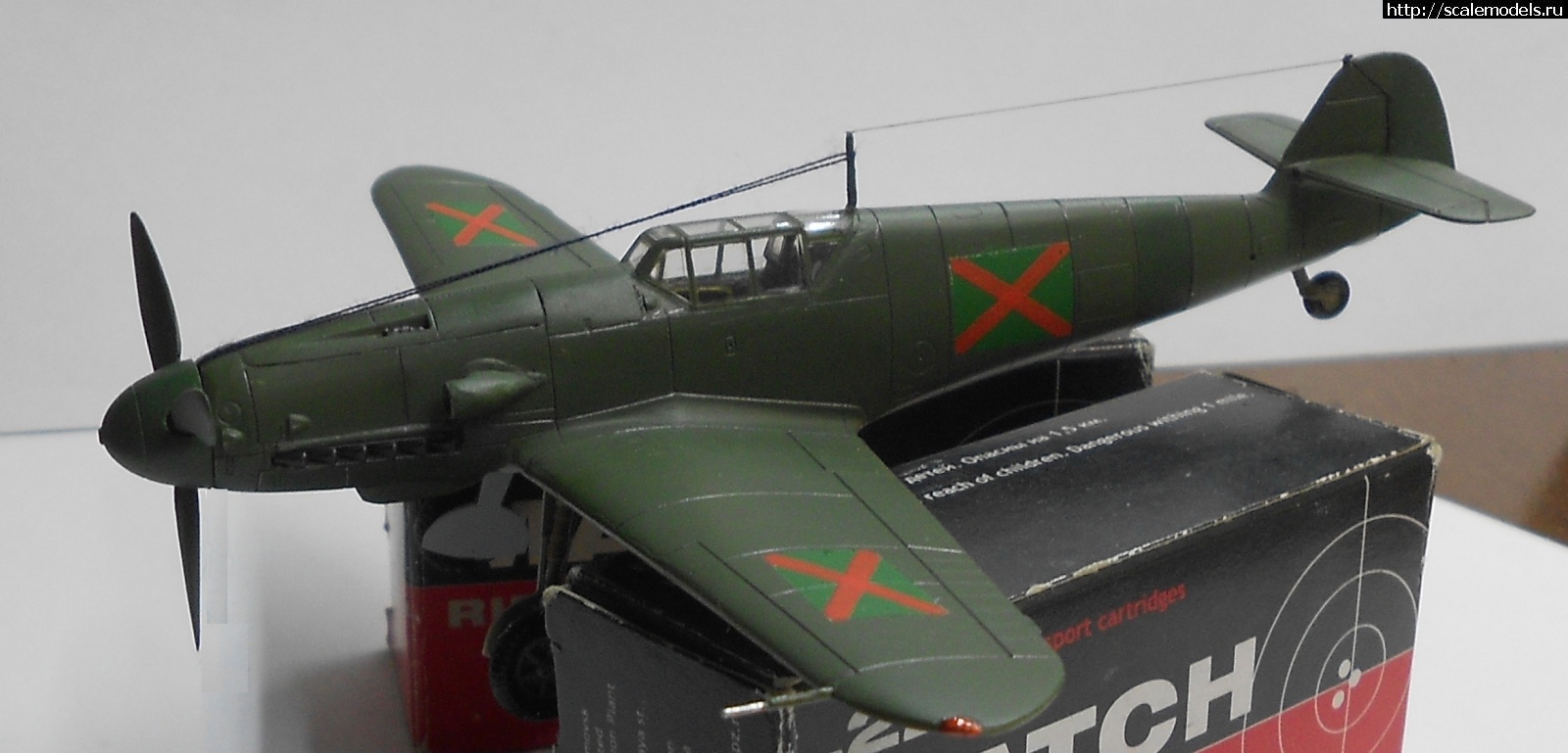 #1728410/ Bf-109G1/2 1/72 Az models WHAT IF    