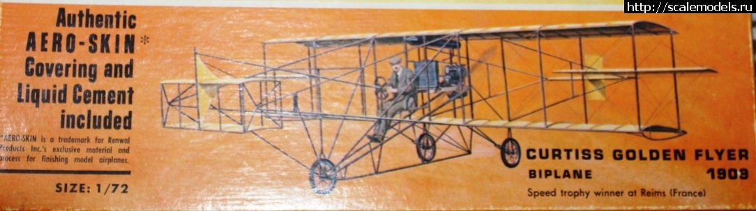 Curtiss Golden Flyer (Renwal 1/72)  