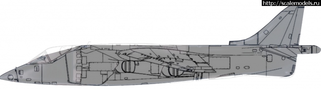 #1729237/  Monogram 1/48 Hawker Harrier(#15443) -   