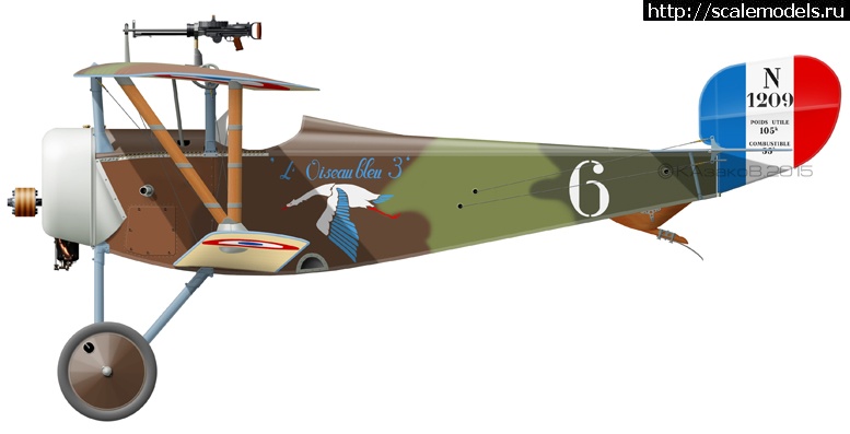 Nieuport XVI Eduard 1/48   