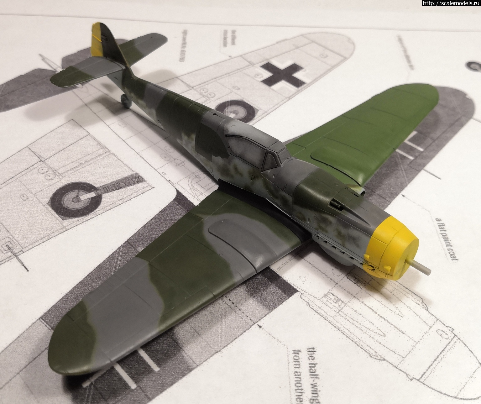 #1732684/ Bf-109 G-10 FineMolds 1/72 .  