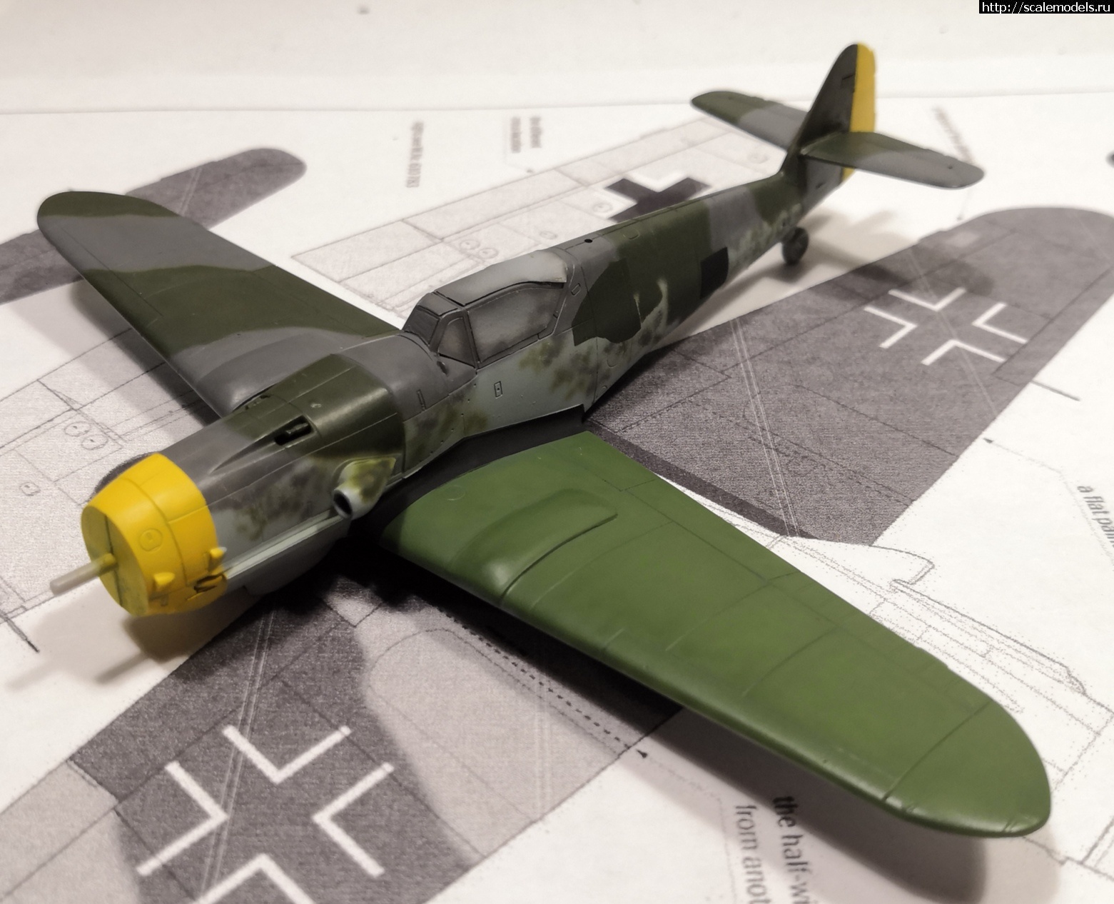 #1732684/ Bf-109 G-10 FineMolds 1/72 .  