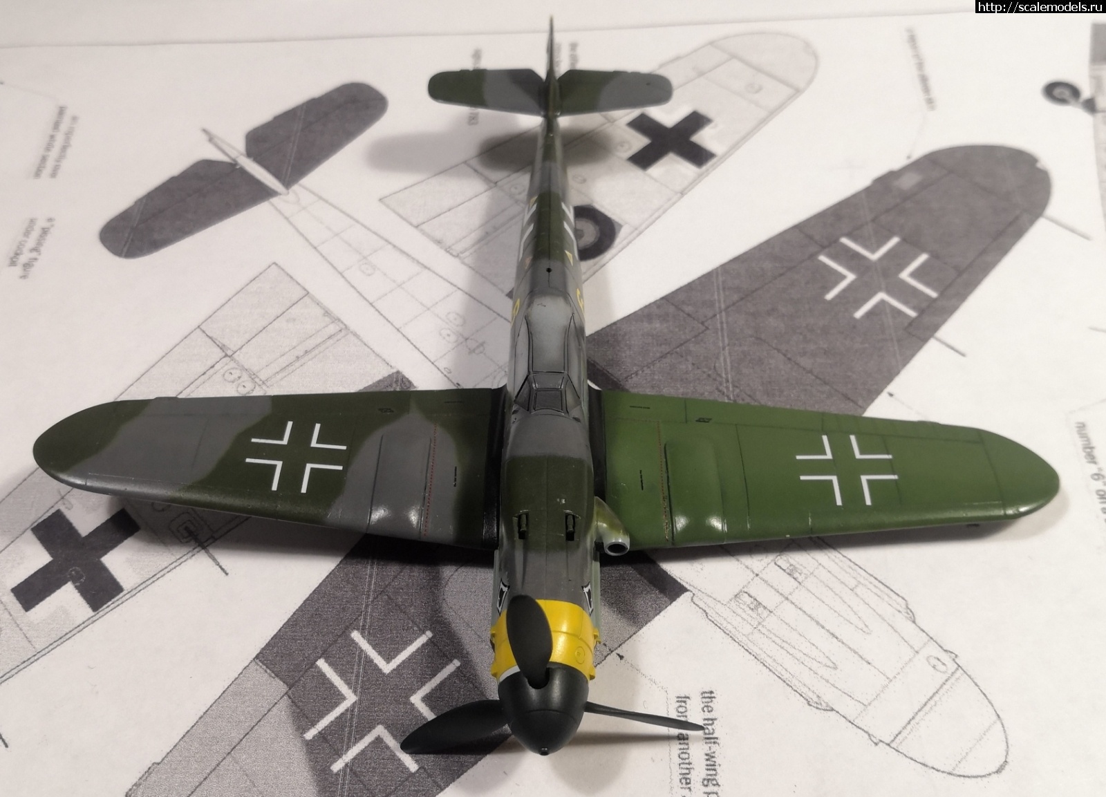 #1733350/ Bf-109 G-10 FineMolds 1/72 .  