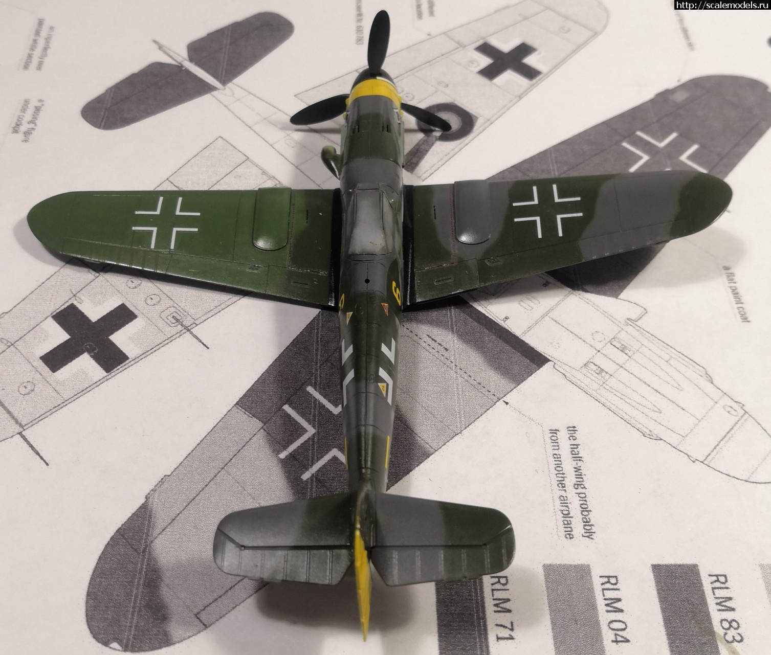 #1733350/ Bf-109 G-10 FineMolds 1/72 .  