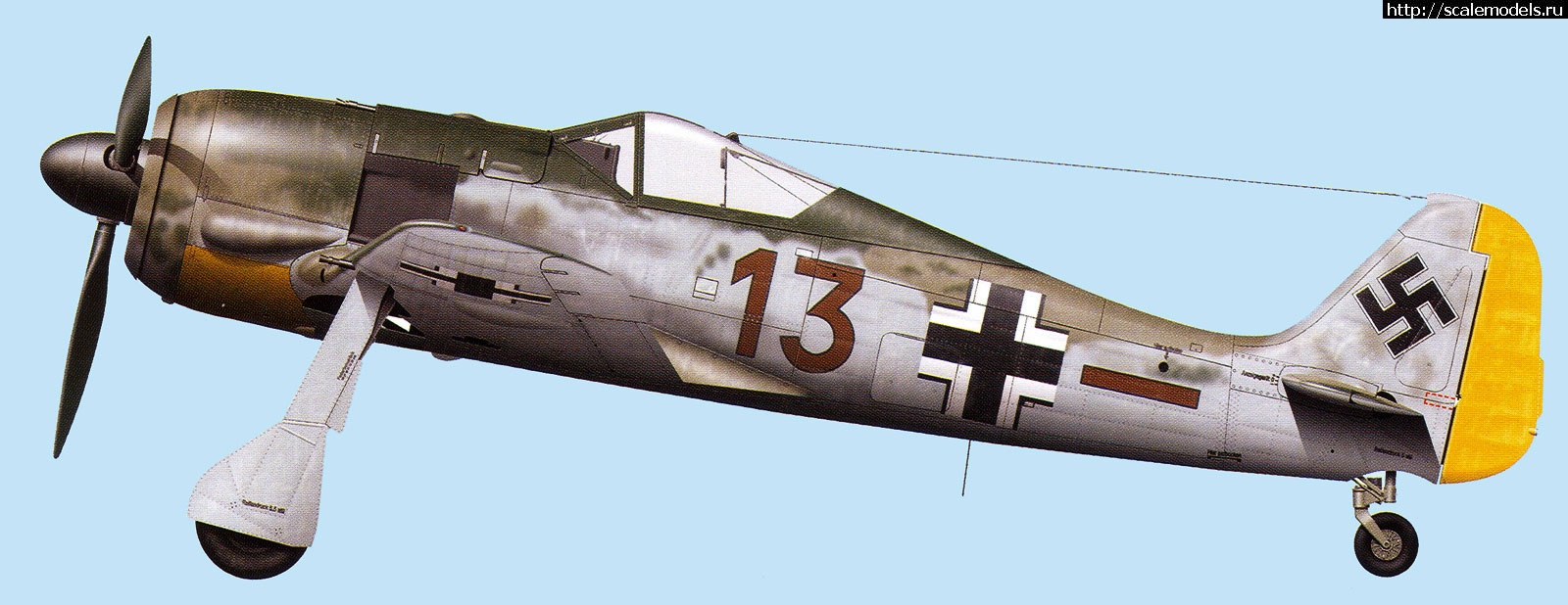 Fw 190A-1  Tamiya Fw 190A-3 1/72   