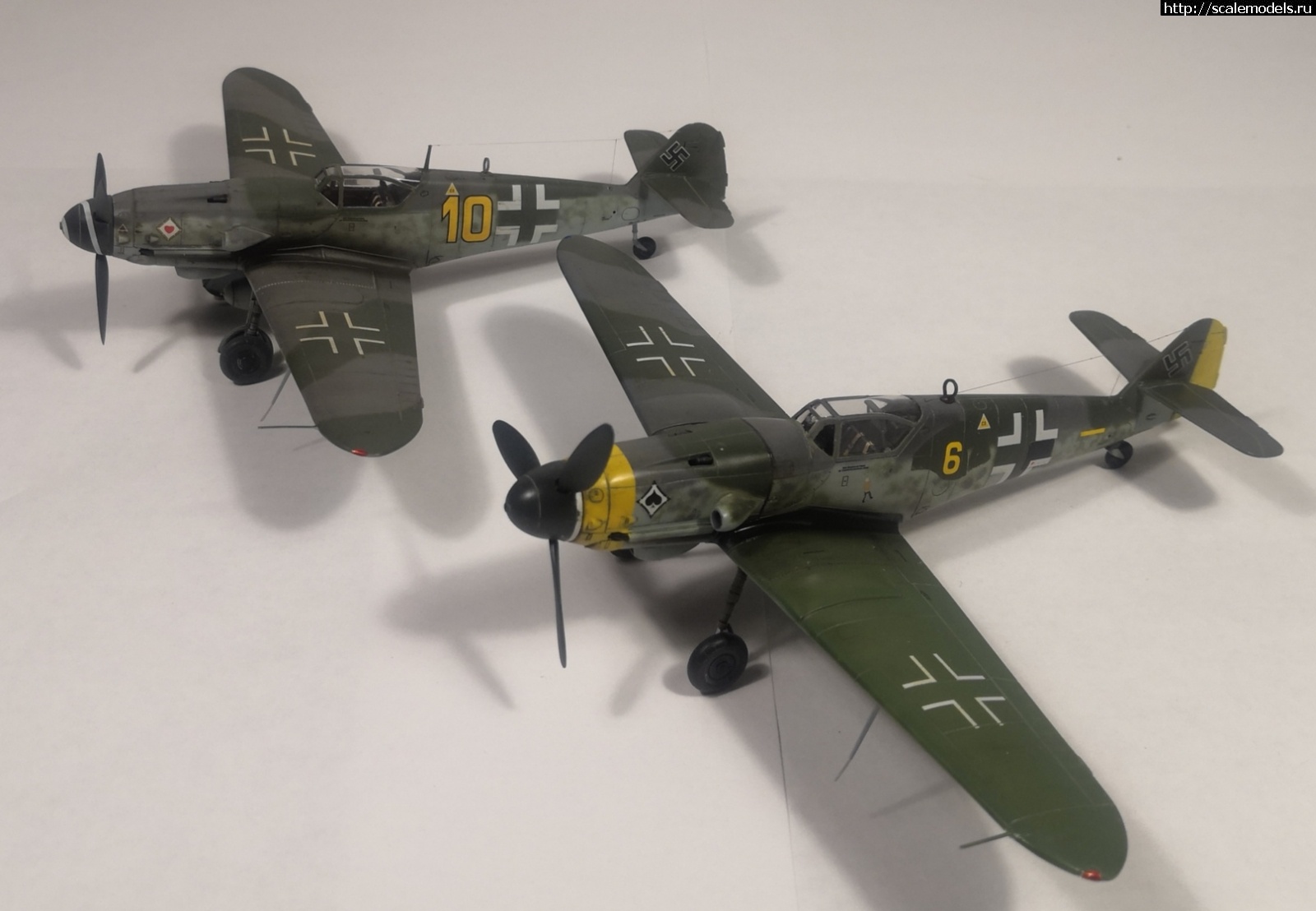 #1734155/ Bf-109 G-10 FineMolds 1/72 .  