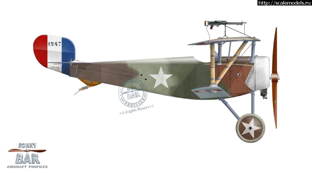 #1734564/ Nieuport XVI Eduard 1/48   