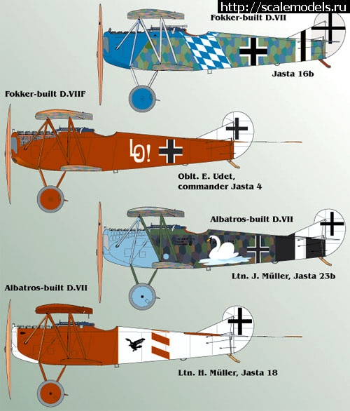 #1736454/ 1/32 WnW Fokker D.VII F -   