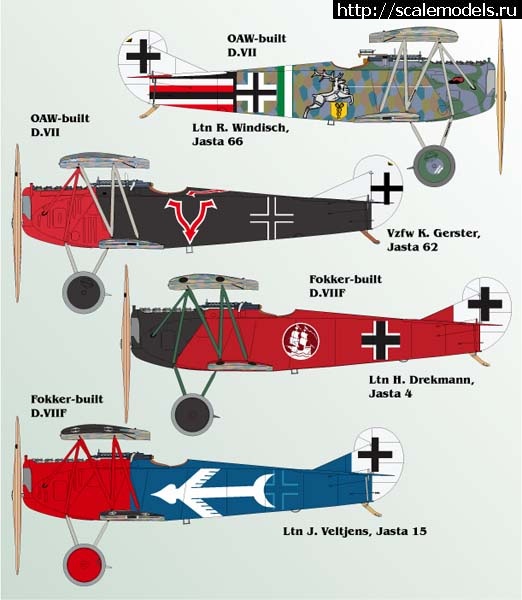 #1736454/ 1/32 WnW Fokker D.VII F -   