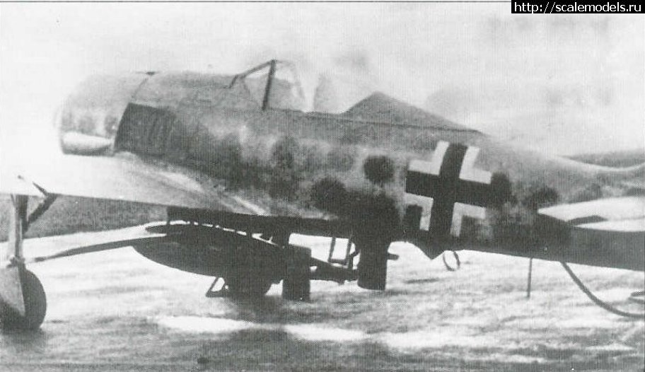 Fw 190F-8  -5/U15 with BV 246 Hagelkorn 1/72  