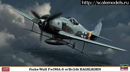 Fw 190F-8  -5/U15 with BV 246 Hagelkorn 1/72  