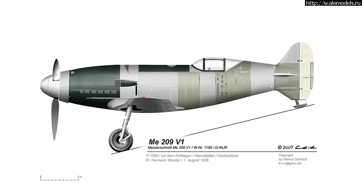 #1738525/ Me 209V1 Special hobby 1/72   