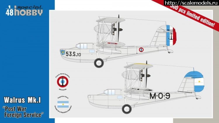 Special hobby Walrus Mk1 1/48    