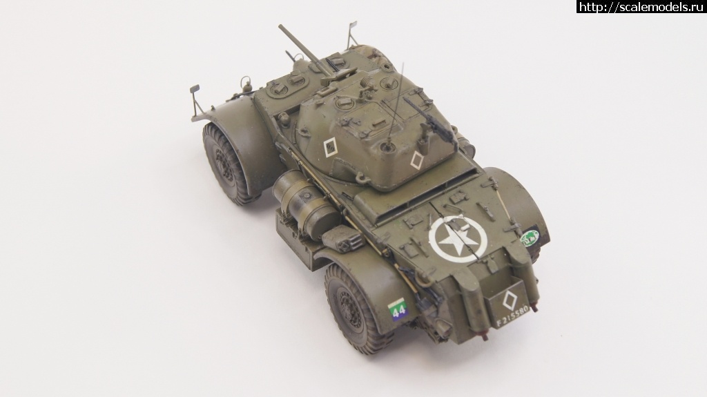 BRONCO 1/48 T17E1 Staghound Mk.1   