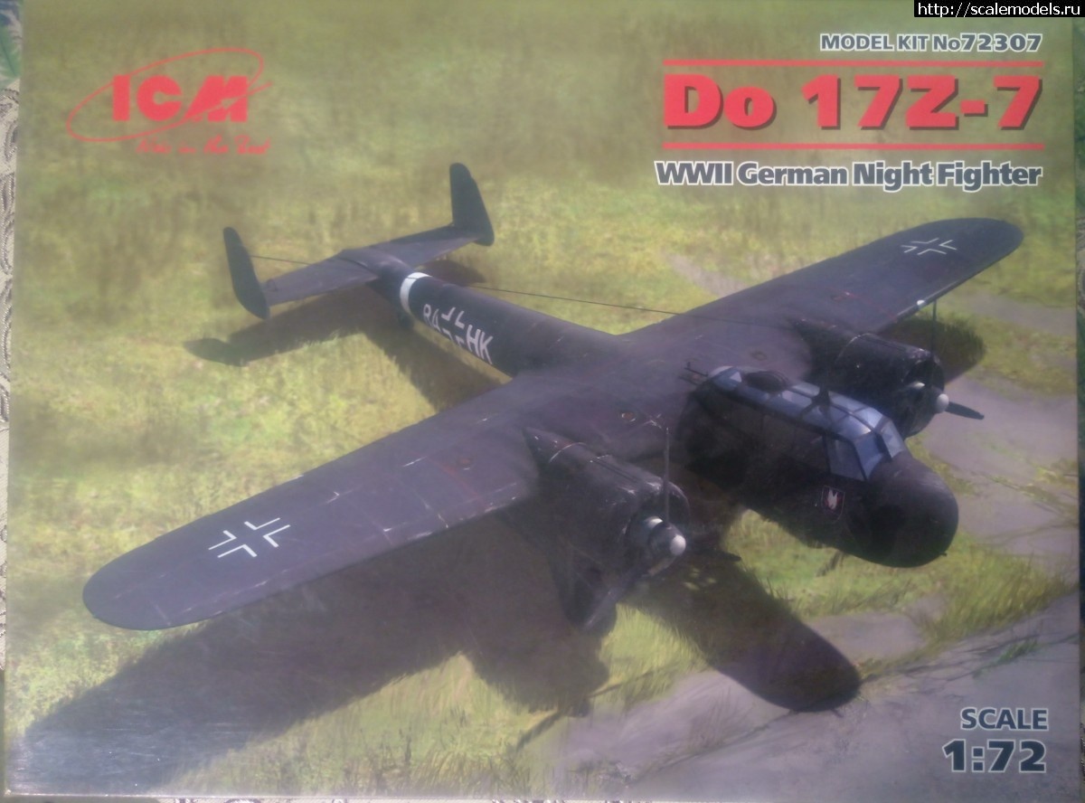 Do-17Z-7 Kauz I  ICM 1/72  