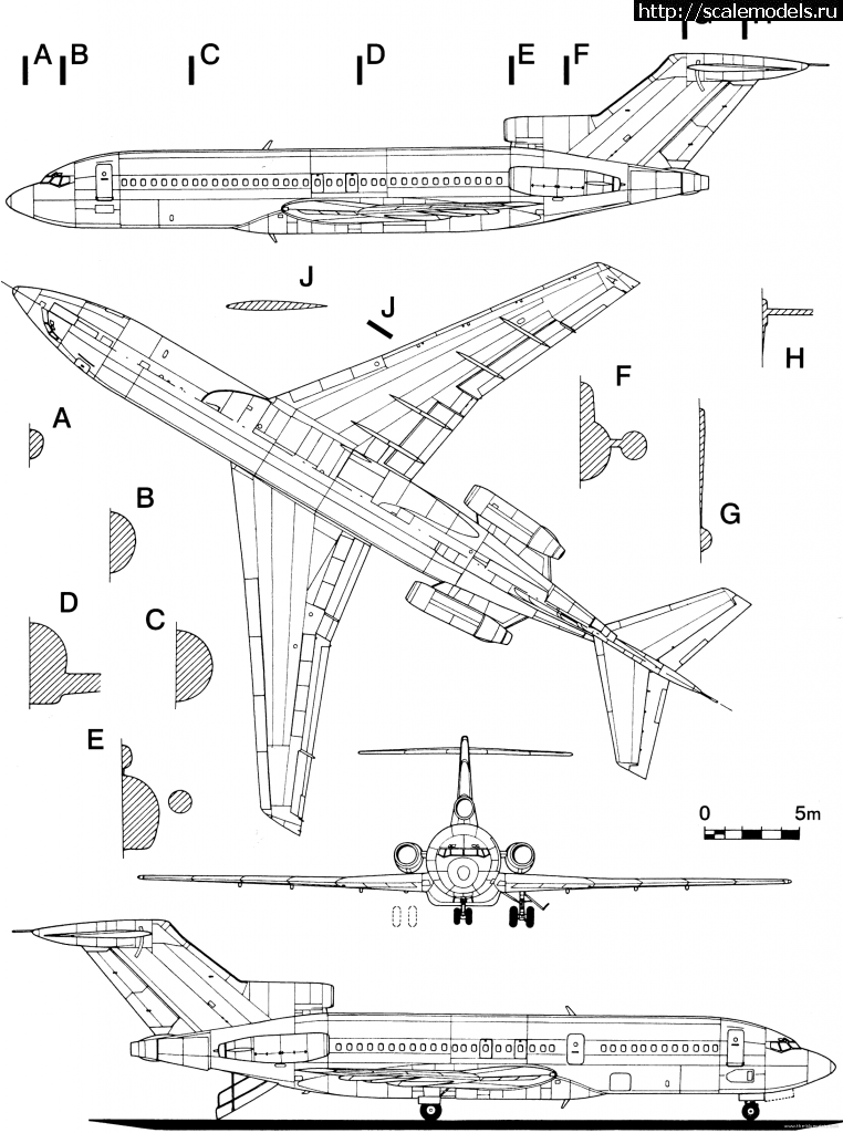 Boeing 727-200 -     