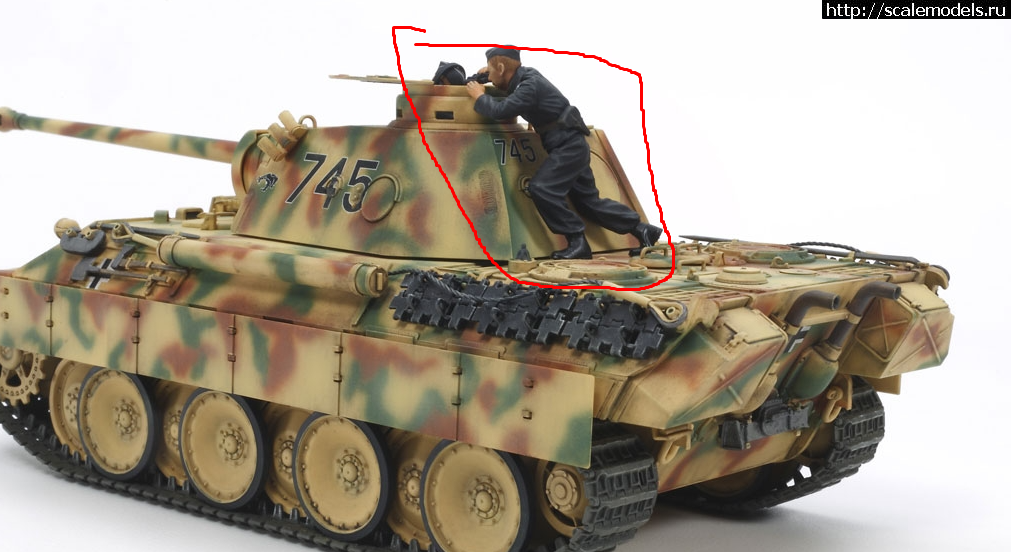   (432)    Panther D Tamiya 1/35  