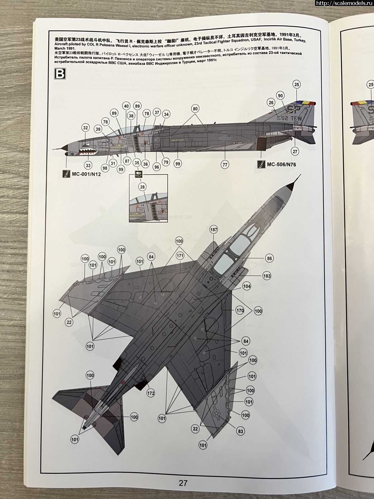 #1788627/ F-4G Phantom II 1/48 MENG -   