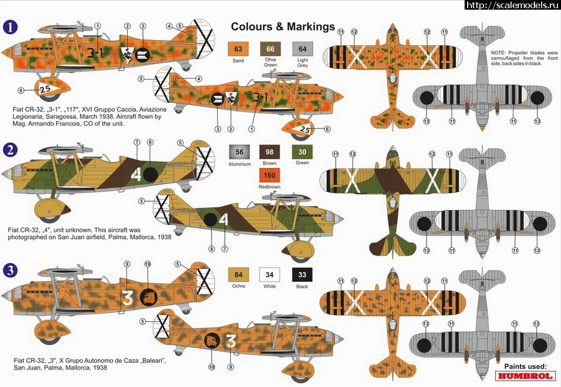 FIAT CR-32 Chirri   AZ-model  1:72   