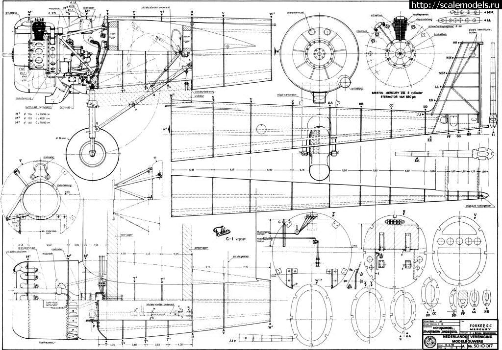 #1791753/ Fokker G-1A  .  