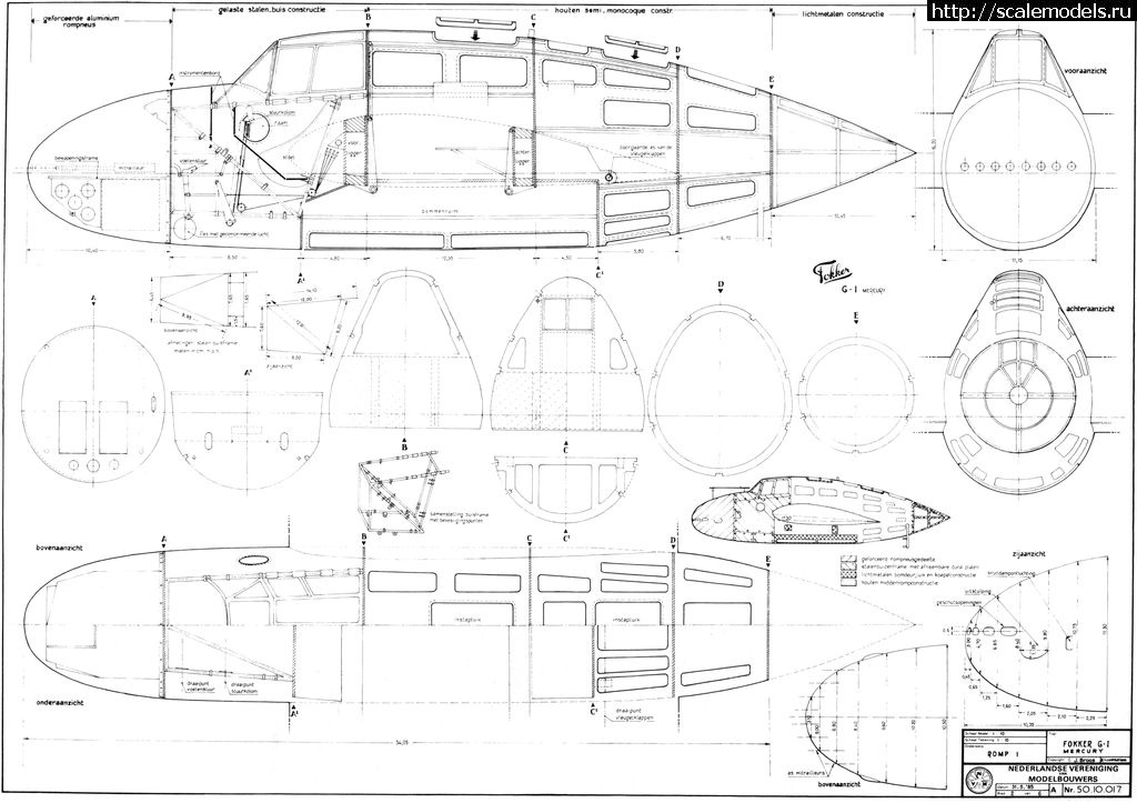 #1791760/ Fokker G-1A  .  