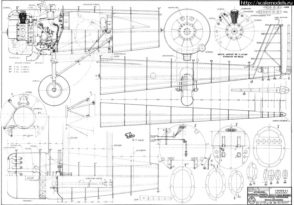 #1791760/ Fokker G-1A  .  