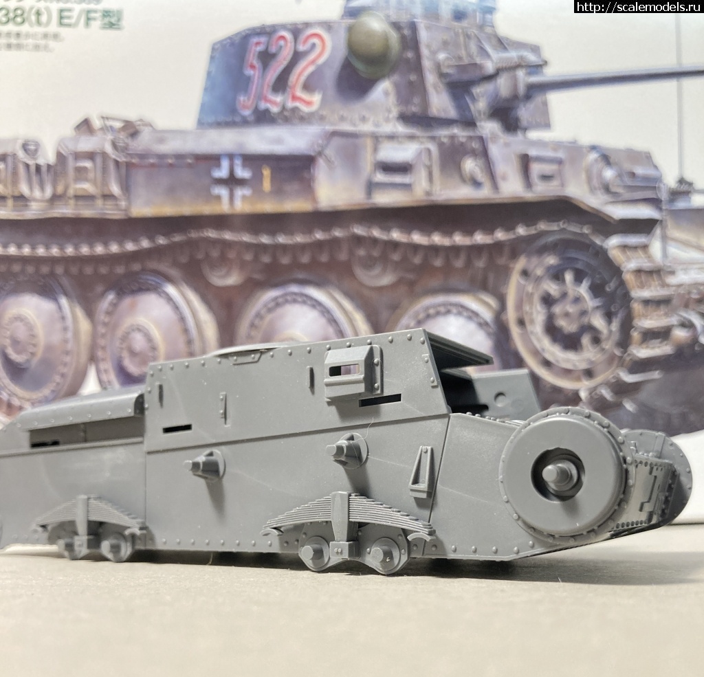 Pz.Kpfw. 38(t) Ausf. E/F 1/35 Tamiya 35369  