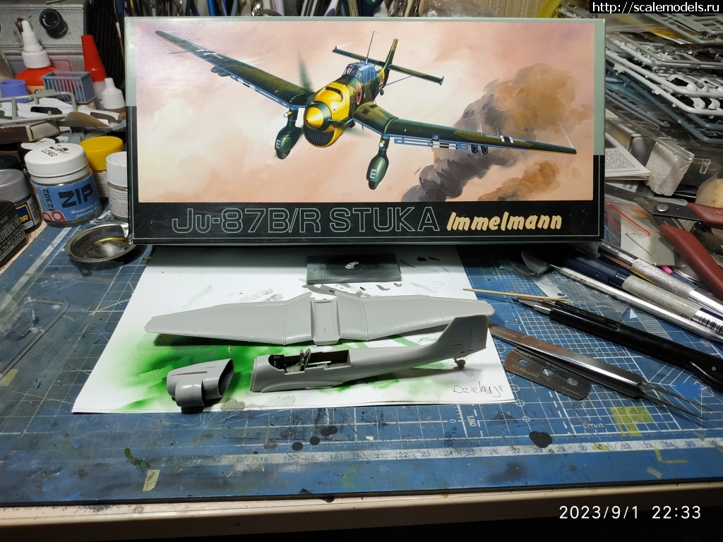 Ju-87 B-1 Fujimi 1/72  