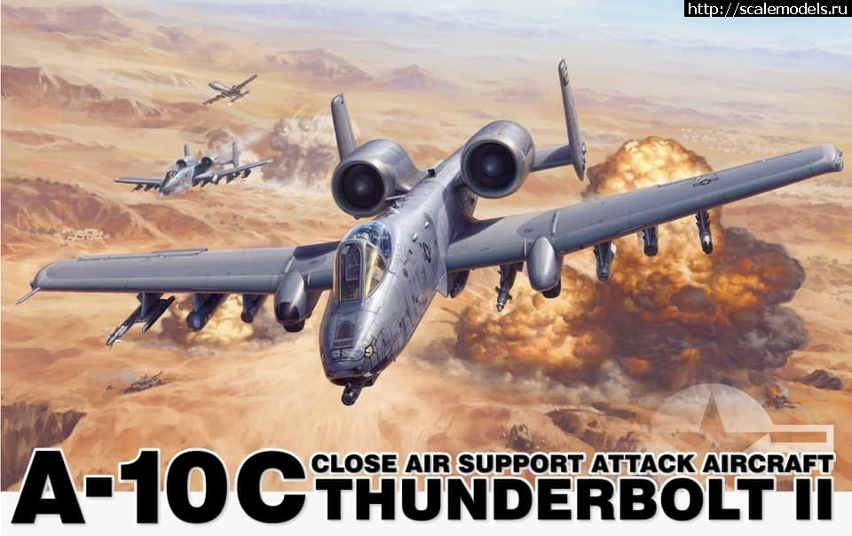 G.W.H. 1/48 A-10C Thunderbolt II  