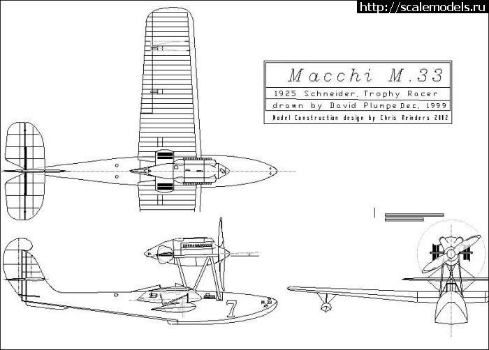 #1806319/ SCHNEIDER THROPHY Macchi M33  