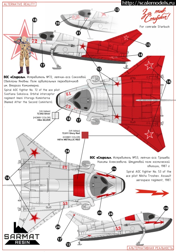 #1815876/  Sarmat Models 1/72   ...(#16042) -   