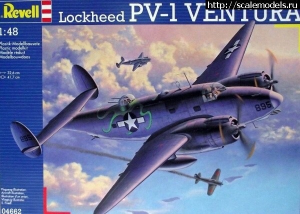 #1819977/ Lockheed PV-1 Ventura Revell 1:48  