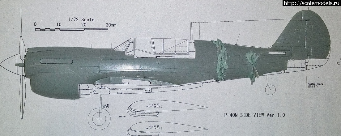 #1823020/ Academy 1:72 Curtiss P-40M  ..  191    