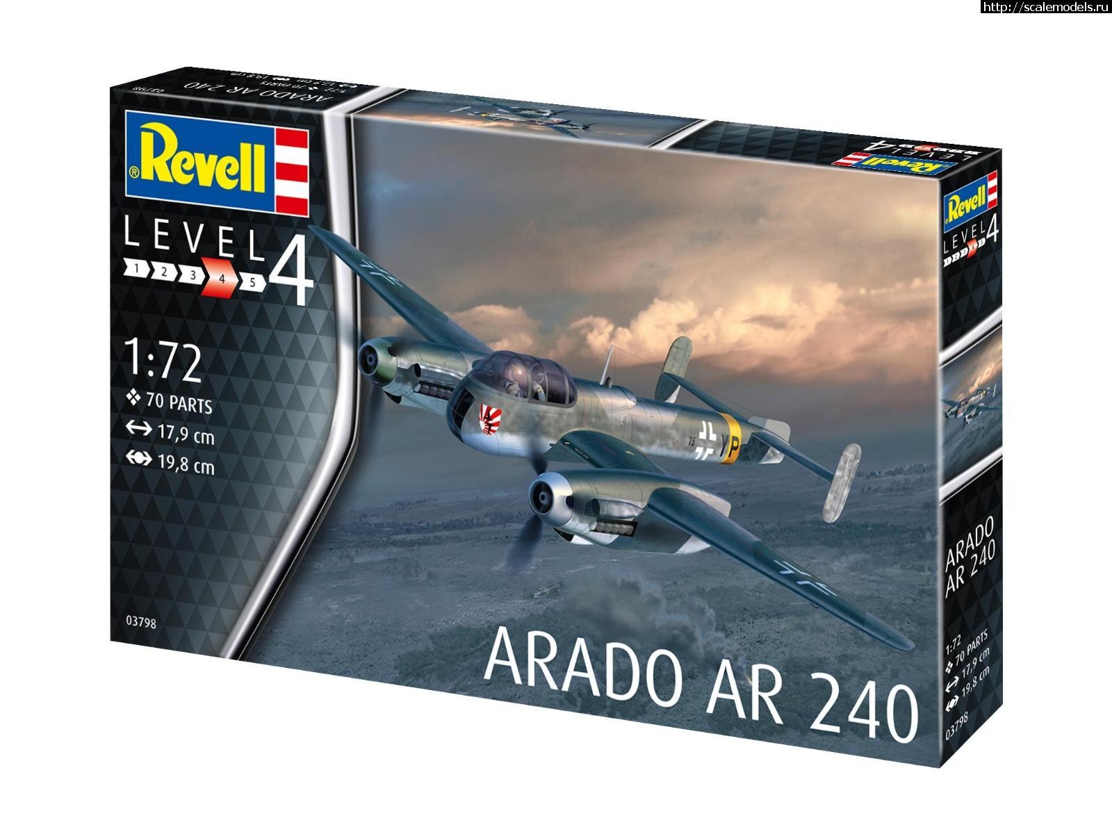 Re: Revell 1/72 Arado-240A-0 -   / Revell 1/72 Arado-240A-0 -  ...(#16767) -   