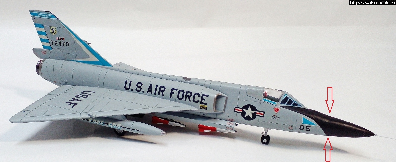 Hasegawa 1/72 Convair F-106 Delta Dart/ Hasegawa 1/72 Convair F-106 Delta Dart(#16829) -   