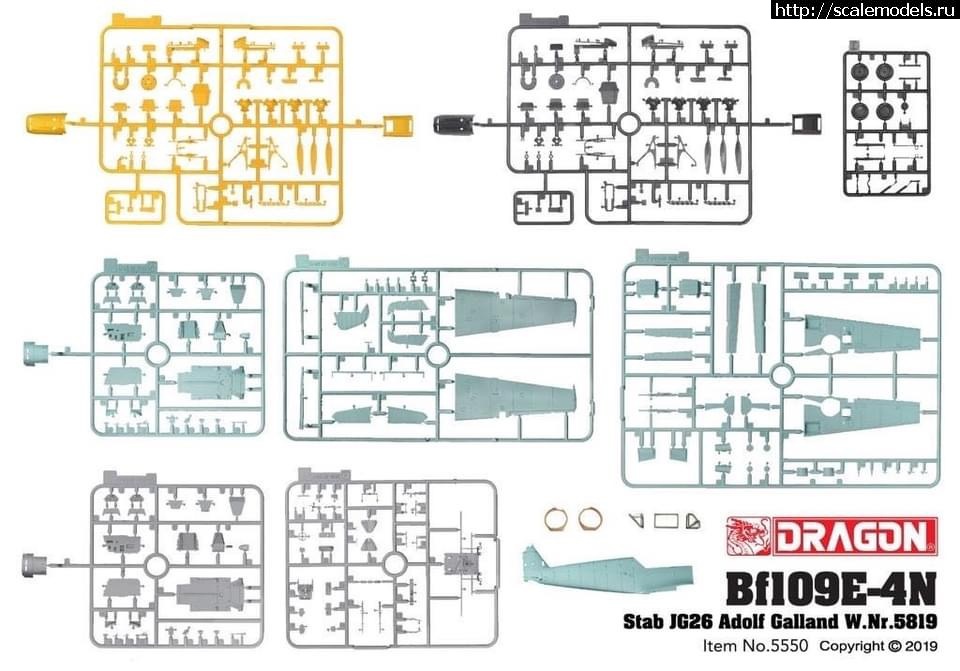 #1829954/ Dragon      Bf 109 E-4 1/48  