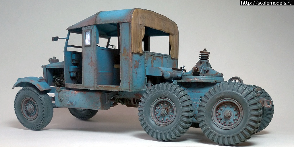 #1840978/ Thunder model 1/35 British Scammell Pioneer TRMU30 Tractor  