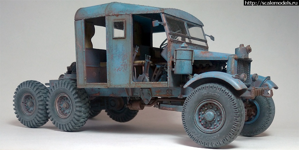 #1840978/ Thunder model 1/35 British Scammell Pioneer TRMU30 Tractor  