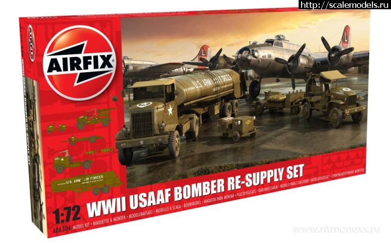  Airfix A06304 USAAF Bomber Re-supply Set  