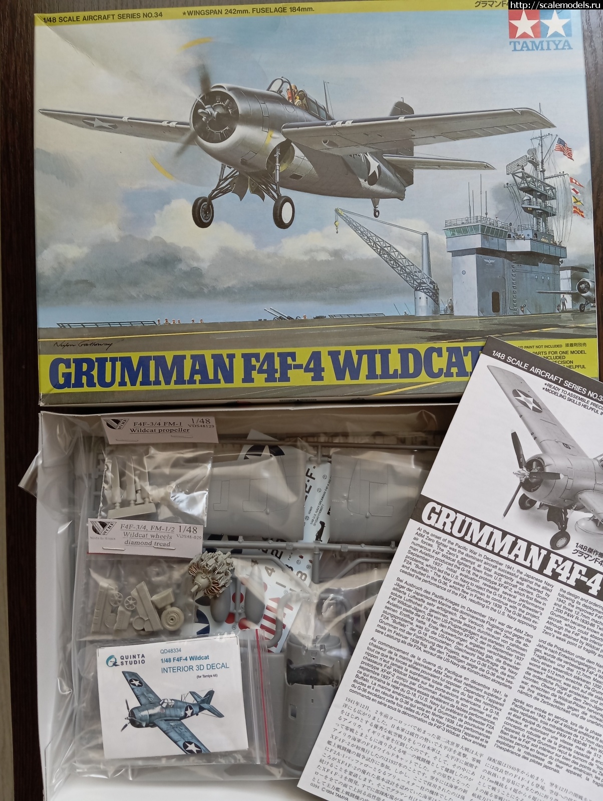 F4F-4 Wildcat 1/48 Tamija -   