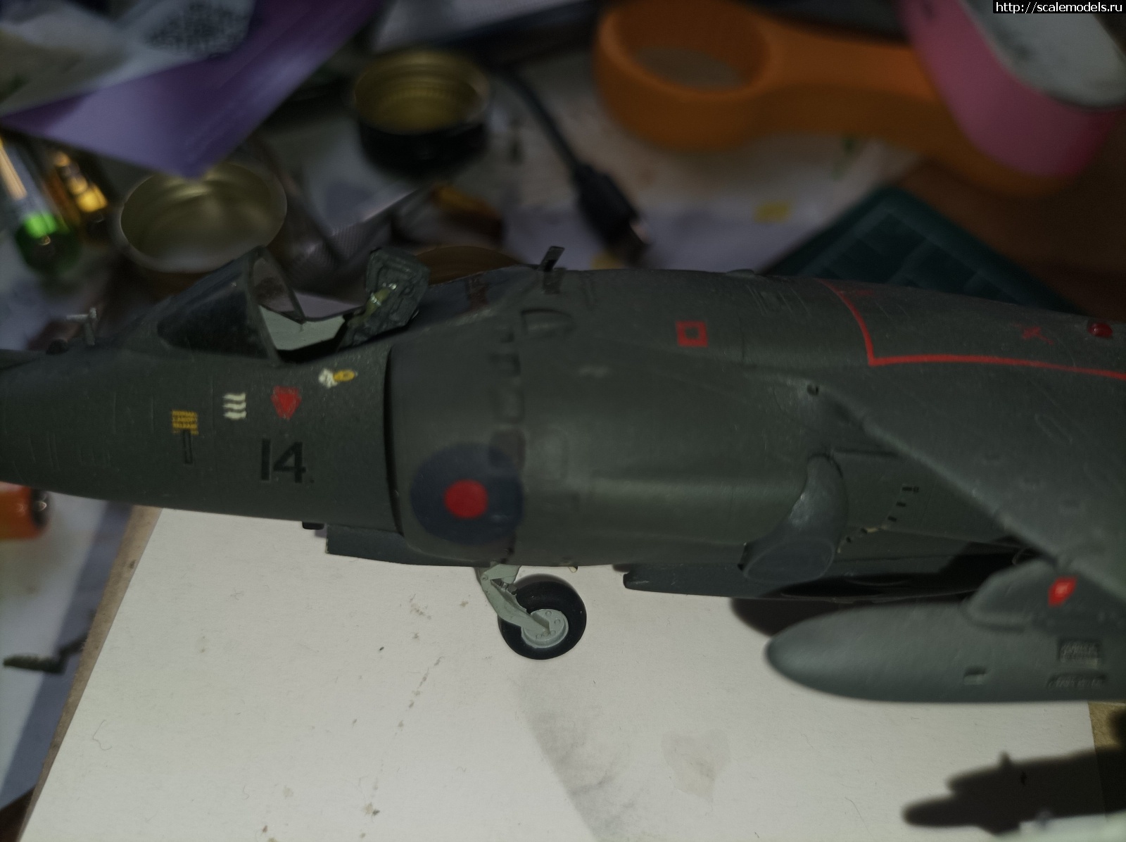 #1849655/ Harrier GR mk.3 1/72 Hasegawa  