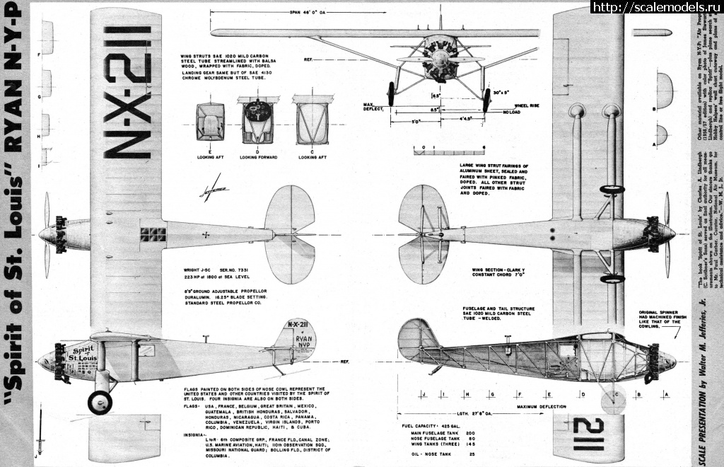 #1854642/ Revell 1/48 - Spirit of St. Louis  