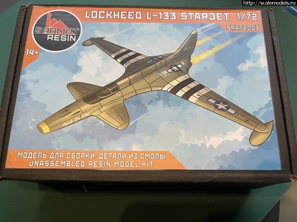 Sarmat resin 1/72 Lockheed L-133  