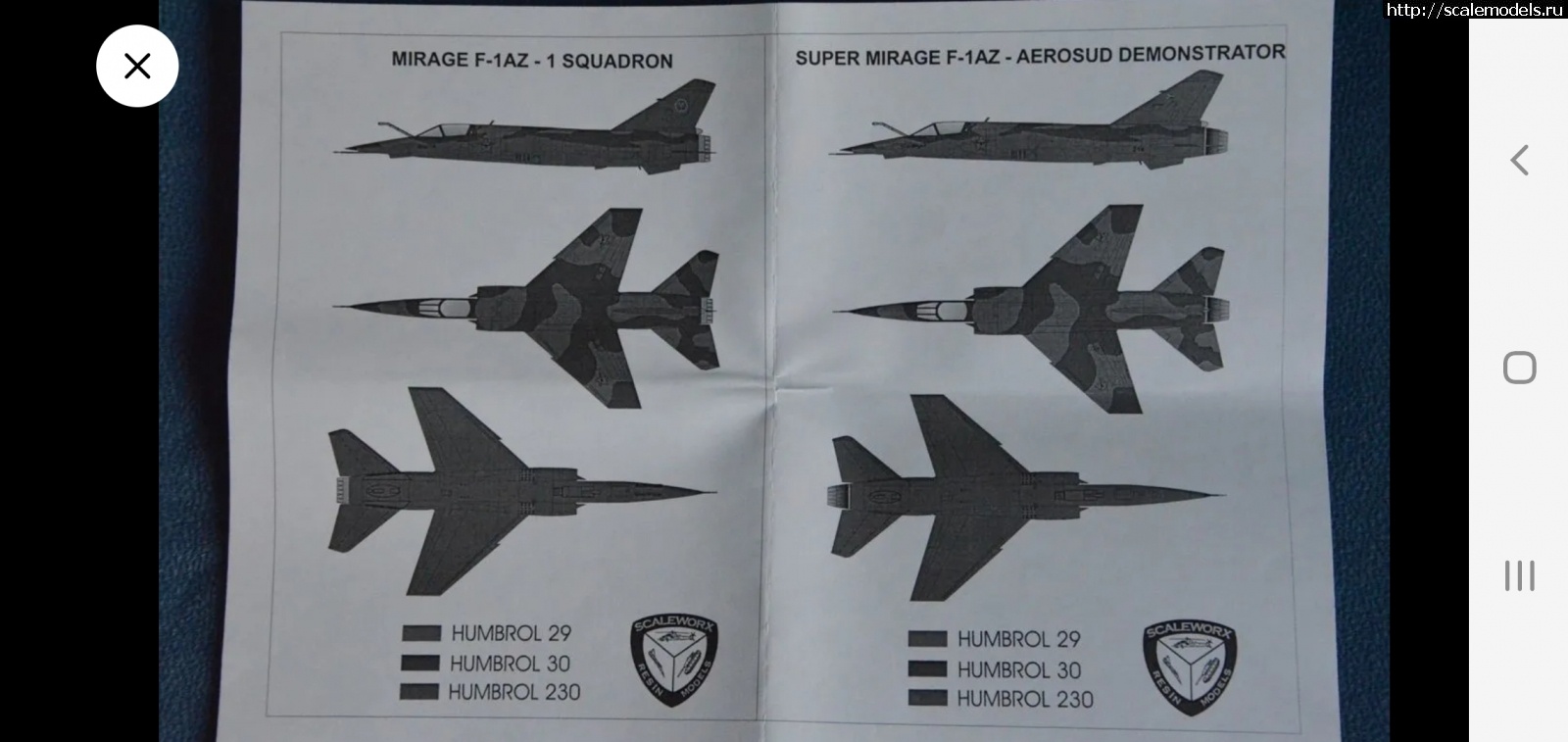 #1861802/ 1/72 Mirage F1AZ Revell+LF Models  